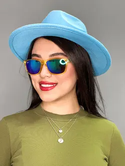 عینک آفتابی زنانه آینه ای مارک ری بن