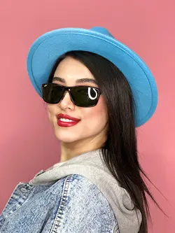 عینک آفتابی کشیده زنانه رنگ مشکی برند ریبن سری جدید