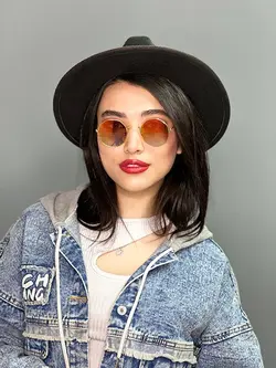 عینک آفتابی گرد آینه ای دخترانه ری بن a147