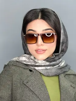 عينک آفتابی دخترانه UV400 مارک ZARA قهوه ای