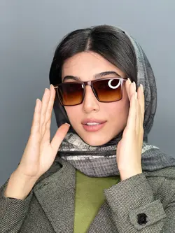 عينک آفتابی دخترانه UV400 مارک ZARA قهوه ای