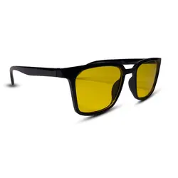 عينک آفتابی شب اسپرت زنانه police زرد uv400