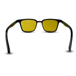 عينک آفتابی شب اسپرت زنانه police زرد uv400