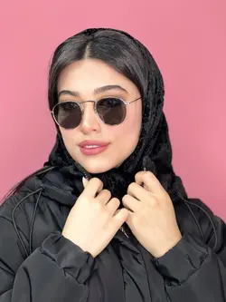 عينک آفتابی اسپرت ری بن گرد مشكیUV400