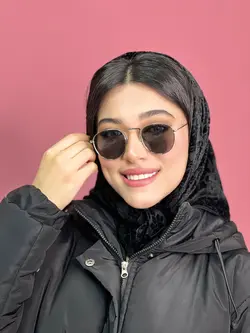 عينک آفتابی اسپرت ری بن گرد مشكیUV400