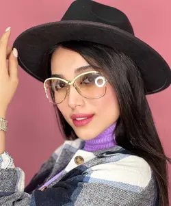 عینک آفتابی زنانه طلایی سرتینو یووی400