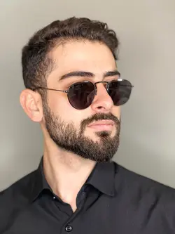 عینک افتابی  ری بن پلاریزه شیشه نشکن مخصوص رانندگی فرم فلزی CORSI
