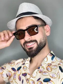 عینک استارا دسته نگین