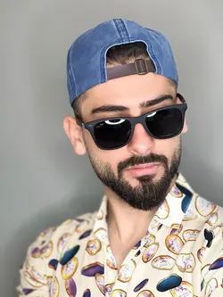 عینک ری بن ویفری دکمه دار