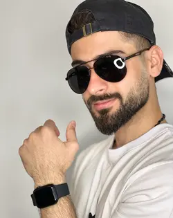 عینک مردانه خلبانی پلاریزه درجه یک دسته فنری polar