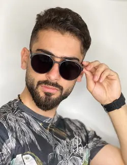 عینک مردانه نقاب دار