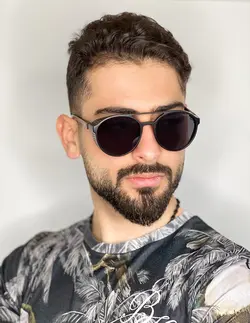 عینک مردانه نقاب دار