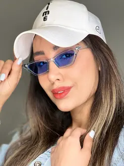 عینک افتابی گربه ای کشیده جدید  بولگاری  ابی