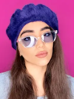 عینک زنانه گربه ای کائوچویی