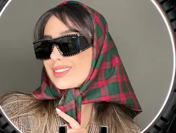 عینک اسپرت گوچی نگین دار استارا