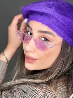 عینک زنانه افتابی پرسینگ بنفش