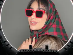 عینک بوگاتی زنانه قرمز