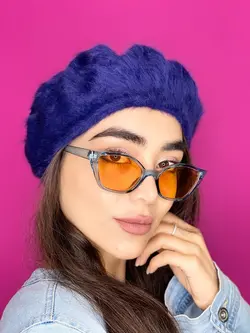 عینک گربه ای فرم ابی
