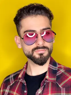 ری بن RAY BAN سرخابی