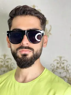 عینک آفتابی مردانه مدل جدید مشکی مارک بنز