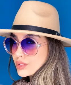 عینک آفتابی زنانه یووی 400 گرد  بانگ دو