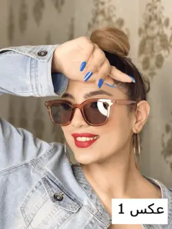 عینک آفتابی دخترانه فشن فندی قهوه ای