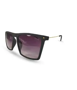 عینک آفتابی زنانه بنفش مشکی مربعی برند شن یووی 400