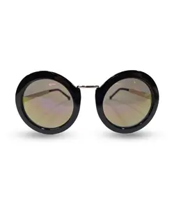 عینک آفتابی جیوه ای زنانه گرد برند گوچی یووی 400