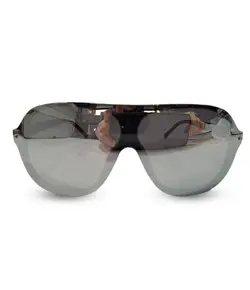 عینک آفتابی اسپرت جیوه ای گرد برند گوچی یووی 400