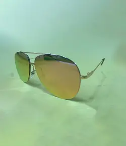 عینک آفتابی زنانه خلبانی جیوه ای برند ری بن یووی 400