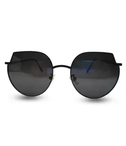 عینک آفتابی زنانه مشکی گربه ای یووی 400