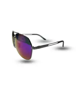 عینک آفتابی اسپرت خلبانی جیوه ای مشکی گوچی یووی 400