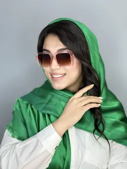 عينك آفتابي Chanel چنل گلبهي صورتي زنانه مربعي يووي ٤٠٠ ترند