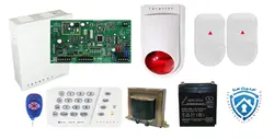 پکیج دزدگیر پارادوکس MG5000 با کی پد K636 همراه دو چشمی nv5 اصلی و ریموت