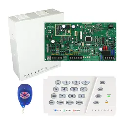 پکیج دزدگیر پارادوکس MG5000 با کی پد K636 همراه دو چشمی nv5 اصلی و ریموت