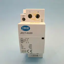 کنتاکتور تک فاز دوپل اتوماتیک 63 آمپر 220 ولت جی بی اچ JBH مدل JRCT-63/20