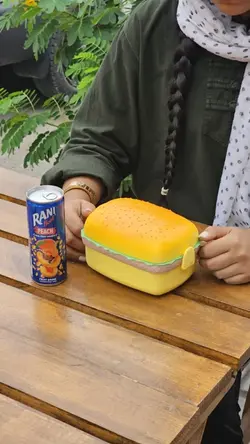 ظرف غذا همبرگر