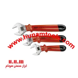 آچار فرانسه عایق برق ایرگا سایز 6 تا 15 اینچ IREGA اسپانیا