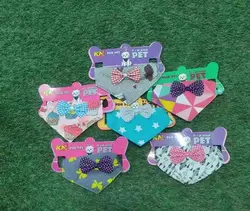 دستمال گردن سگ گربه حیوانات همراه پاپیون