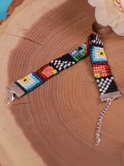 دستبند بافت منجوق