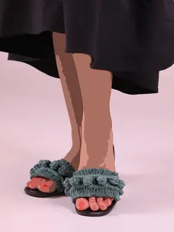 صندل مکرومه کد m03