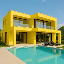 جوهر اکریلیک رنگ زرد (فضای خارجی) CYB