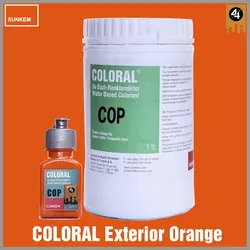 جوهر اکریلیک رنگ نارنجی (فضای خارجی) COP