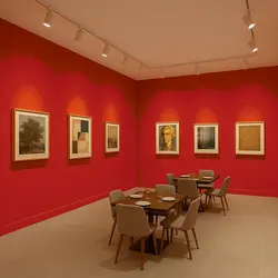 جوهر اکریلیک رنگ قرمز (فضای داخلی) CRD