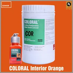 جوهر اکریلیک رنگ نارنجی (فضای داخلی) COR