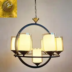 لوستر مدرن منظومه 7 شعله (طرح لهستانی)