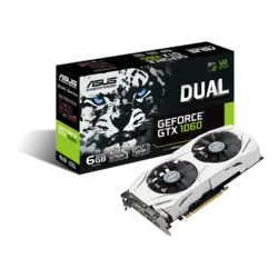 کارت گرافیک ایسوس ASUS GTX1060 DUAL 6G استوک