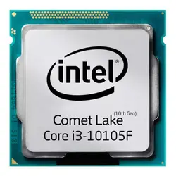 پردازنده اینتل مدل Intel Core i3-10105F