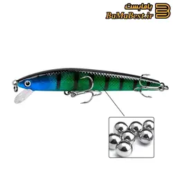 طعمه ماهیگیری لور خشک استخوانی سالوین 9.5