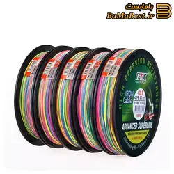 نخ ماهیگیری براید 4X - FTK - شماره 1.5 مولتی کالر 114m